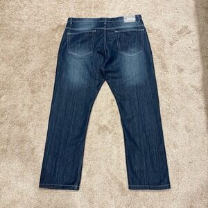 Vintage Y2K Black Lacquer Baggy Jeans Size‎ 40 (Fits 38x31)